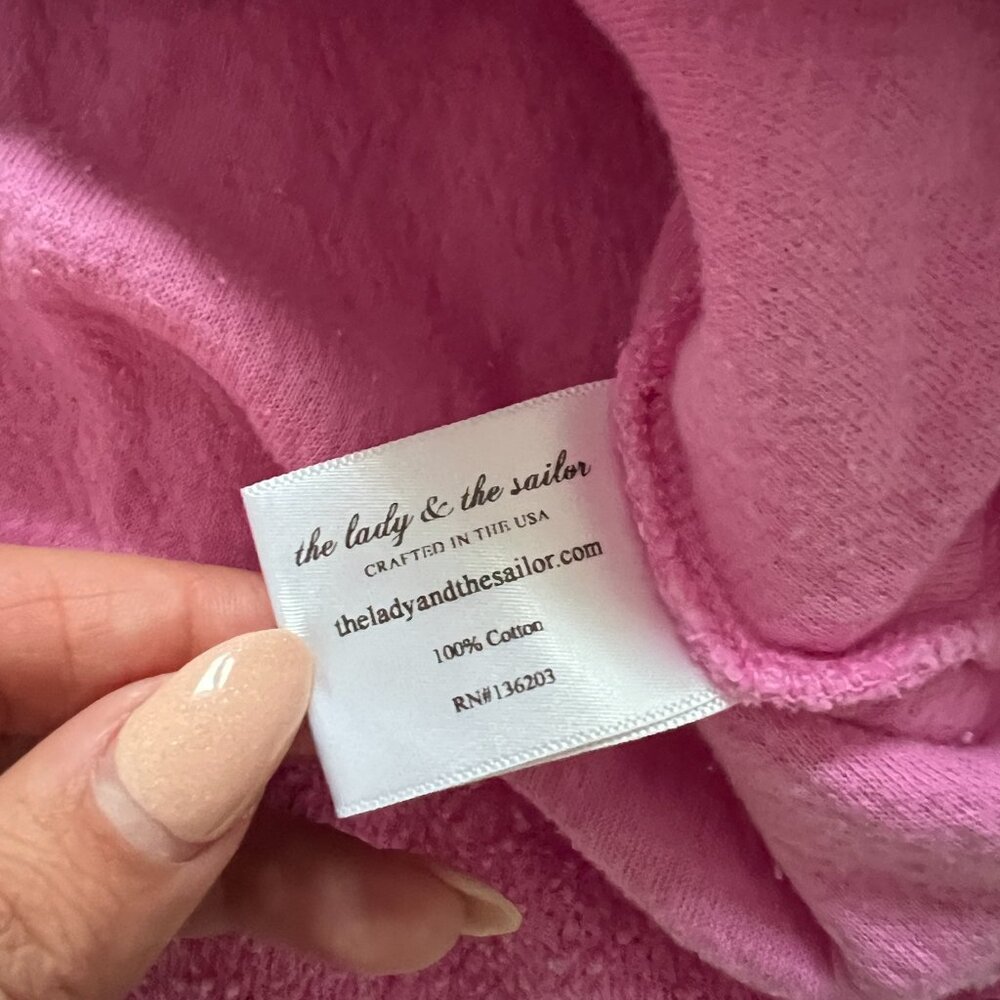 NWOT Women's The Lady & The Sailor Brentwood Sweatshirt - Picture 7 of 7
